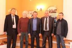 Гости Ломоносовских чтений в Ломоносовском доме