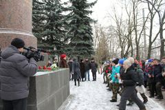 Церемония возложения цветов к памятникам М.В.Ломоносову 19 ноября